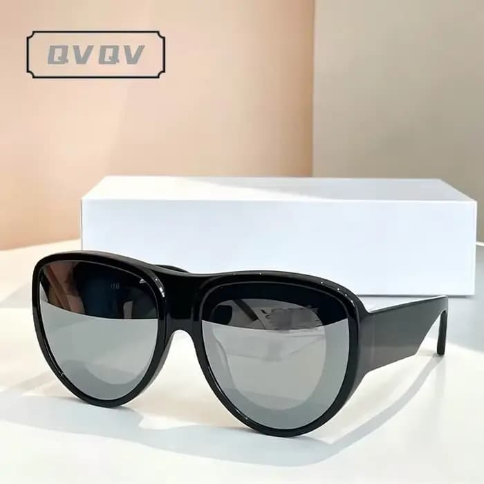 Lunettes de soleil rétro léopard surdimensionnées pour femmes, monture large, verres pour grands vis