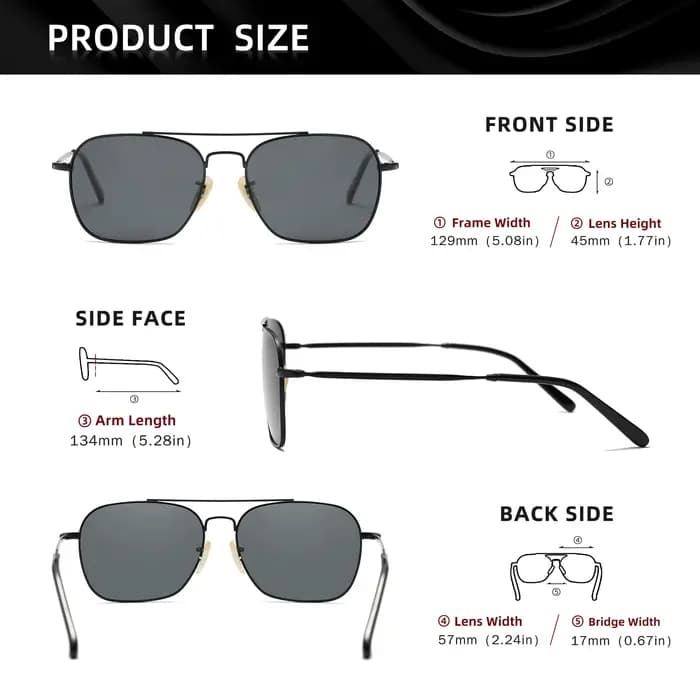 KINGSEVEN marque hommes lunettes de soleil à la mode mode carré alliage cadre femmes polarisées UV40