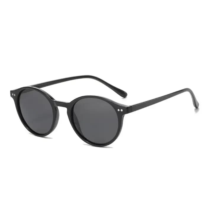 Lunettes de soleil polarisées rondes rétro pour hommes et femmes, monture léopard classique, mode no
