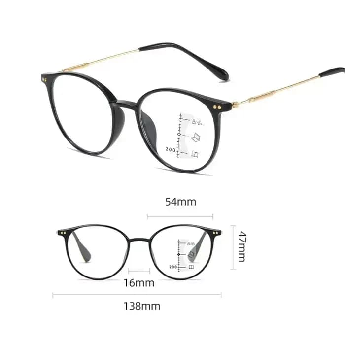 Lunettes multifocales de luxe pour hommes et femmes, unisexe, Anti-lumière bleue, lunettes de lectur