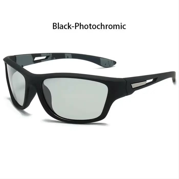 Lunettes de soleil photochromiques polarisées vintage pour hommes et femmes, pour la pêche, le cycli