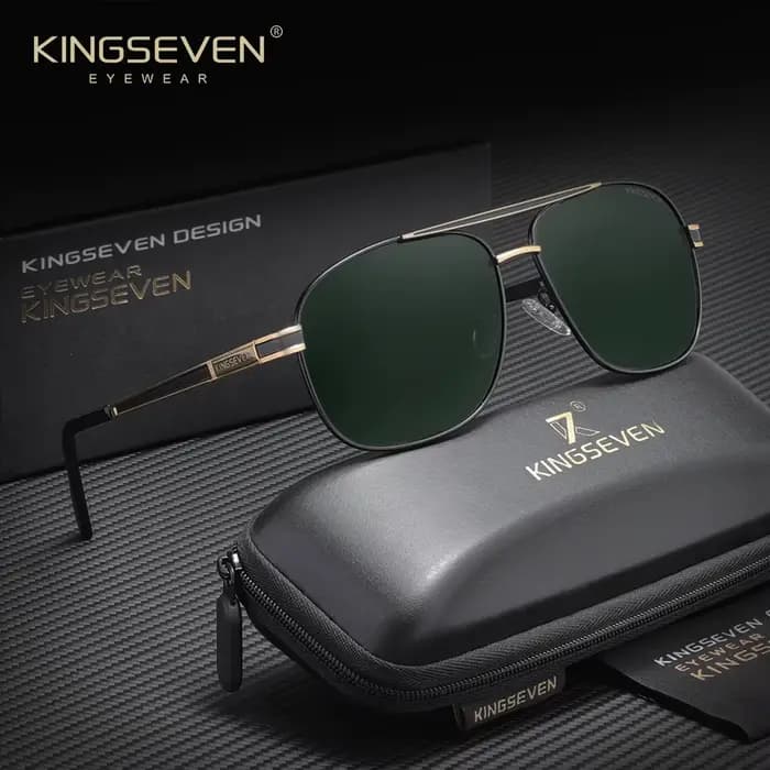KINGSEVEN Lunettes de soleil polarisées pour hommes et femmes, protection UV400, lunettes de conduit