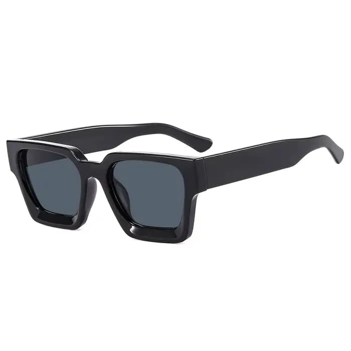 Lunettes de soleil vintage unisexes UV400, petites lunettes de soleil carrées, marque rétro, créateu