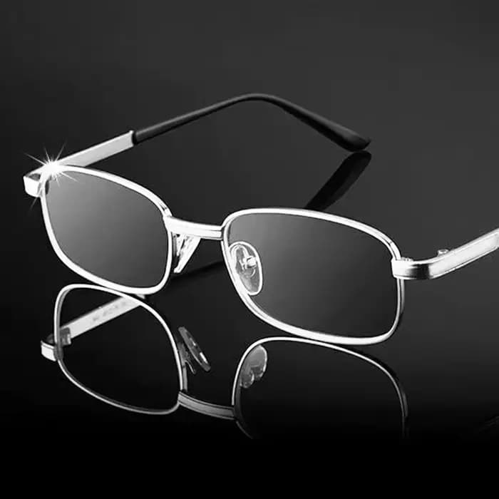 Lunettes de lecture design pour hommes et femmes, monture complète en alliage, verres HD clairs, lun