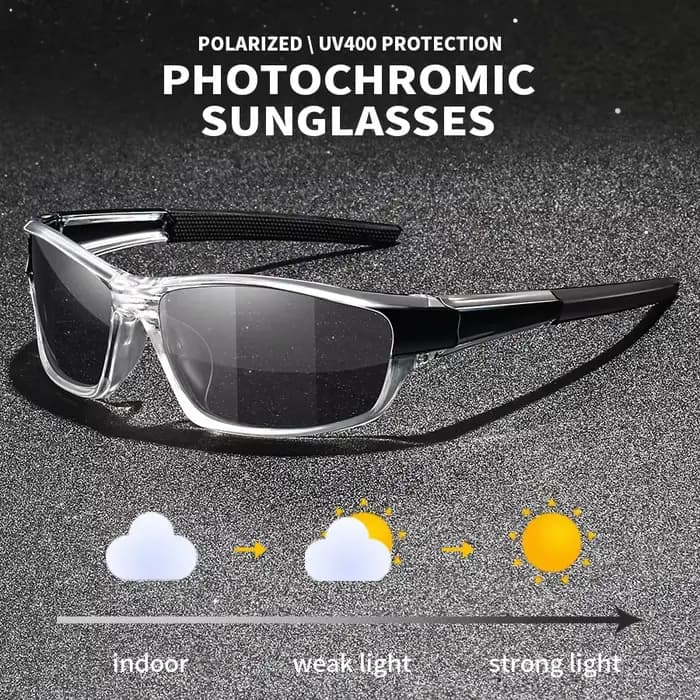Lunettes de soleil polarisées photochromiques pour hommes et femmes, Vintage, pour pêche, cyclisme,