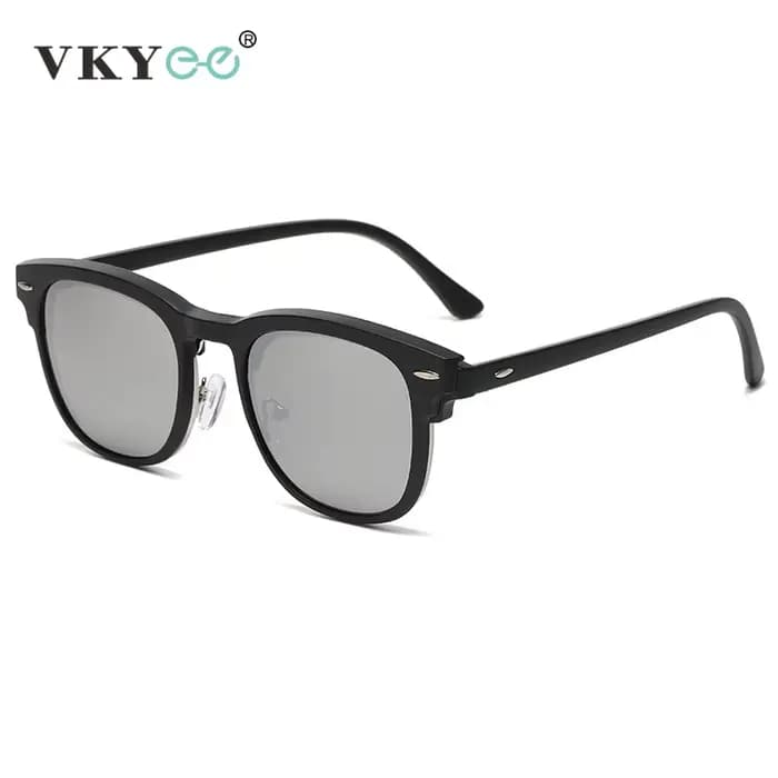 VKYEE lunettes de soleil de mode lunettes à clipser magnétiques demi-monture hommes et femmes lunett