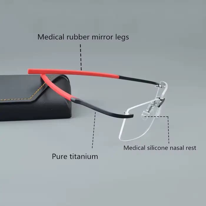 TAG Hezekiah titane lunettes cadre hommes TH0382 rétro carré lunettes lunettes myopie optique Prescr