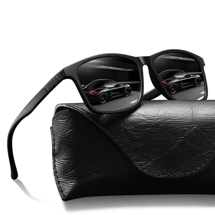 6 Paires de Lunettes de Soleil Carrées Vintage à Carreaux Tendance pour Hommes et Femmes, Idéales po