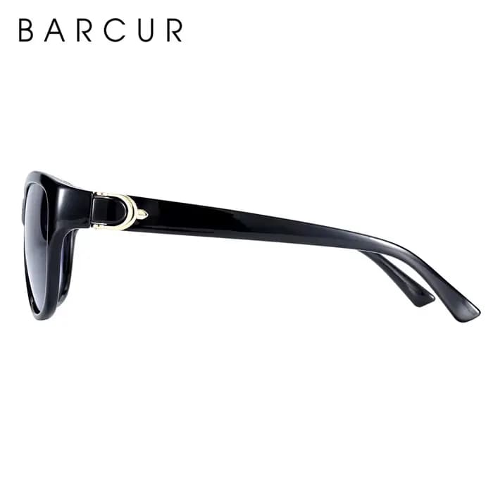 BARCUR TR90 dames lunettes de soleil dégradé UV400 oeil de chat lunettes de soleil polarisées lunett