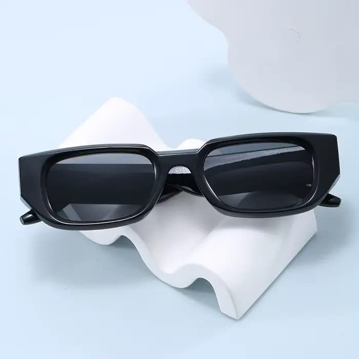 8 pièces mode rétro résistant aux UV lunettes de soleil femmes lunettes de soleil rectangulaires ens