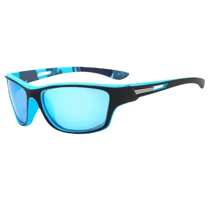 Lunettes de soleil d'équitation de sport pour hommes et femmes, verres miroir, lunettes de soleil de