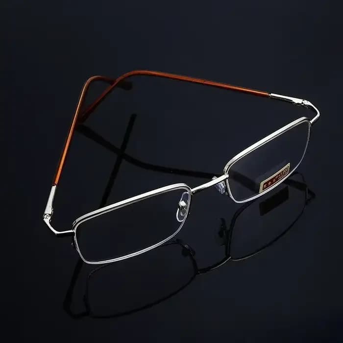 Lunettes de lecture presbytes carrées plein cadre pour hommes et femmes, lentille en verre véritable