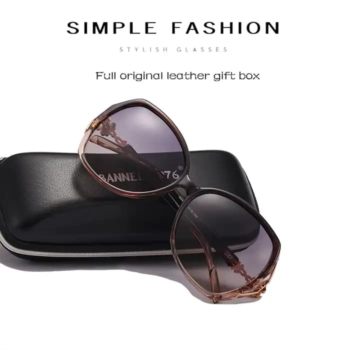Gafas – lunettes de soleil polarisées de luxe pour femmes, verres de Protection UV400, cristal, Cool