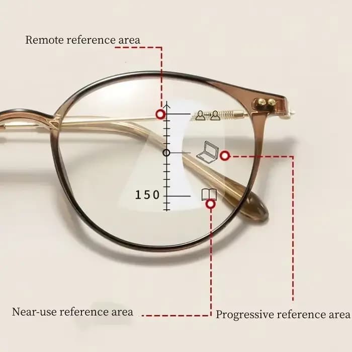 Lunettes multifocales de luxe pour hommes et femmes, unisexe, Anti-lumière bleue, lunettes de lectur