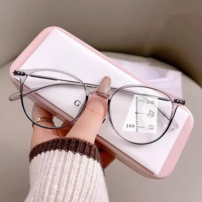 Lunettes multifocales de luxe pour hommes et femmes, unisexe, Anti-lumière bleue, lunettes de lectur