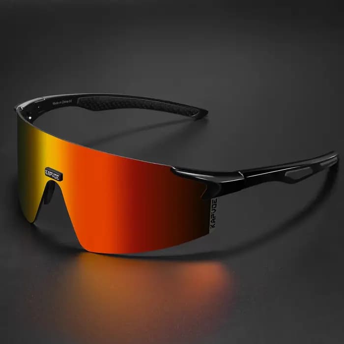 Kapvoe-Lunettes de soleil de cyclisme pour hommes, lunettes de sports de plein air, lunettes de cour