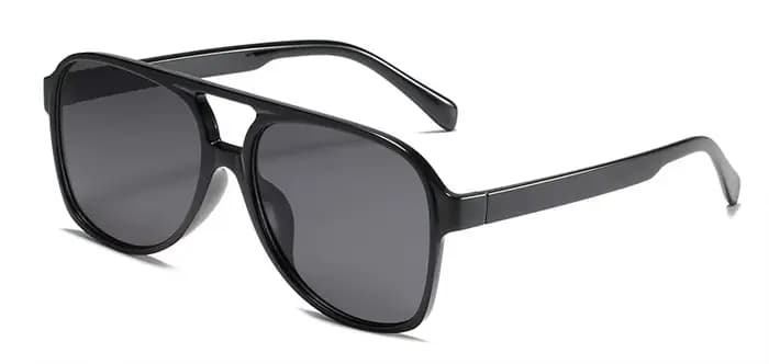 Lunettes de soleil populaires jaunes style pilote pour femme 2026 – Lunettes de conduite rétro surdi