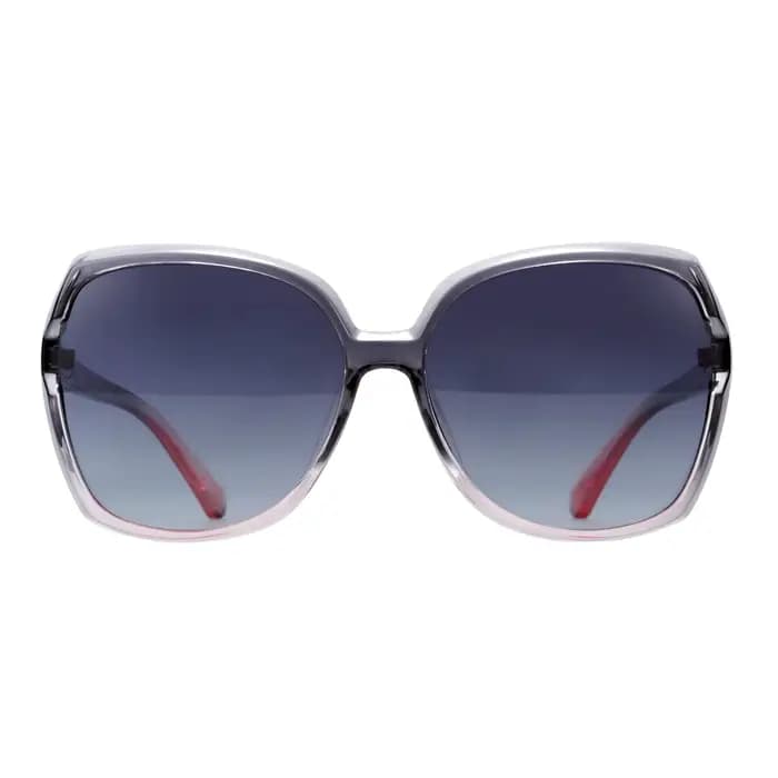 BARCUR-Lunettes de soleil polarisées pour femme, monture PC surdimensionnée, verres dégradés, access