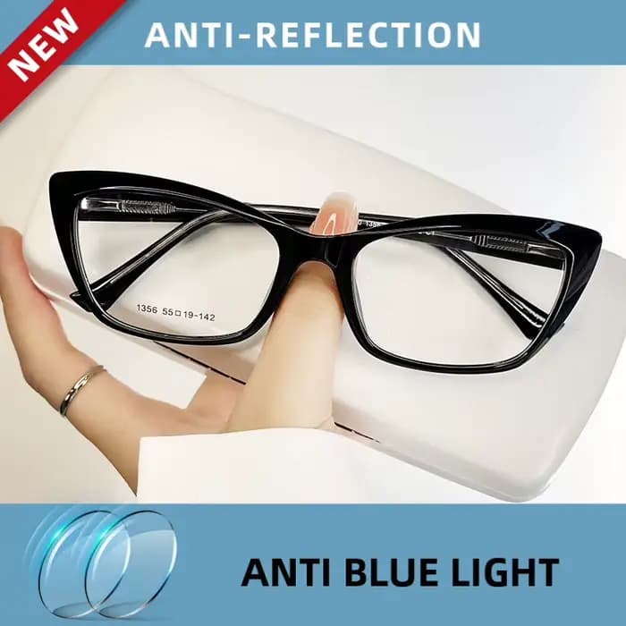 EYORA – lunettes de lecture anti-reflet œil de chat, Anti rayons bleus, myopie et hypermétropie, ver
