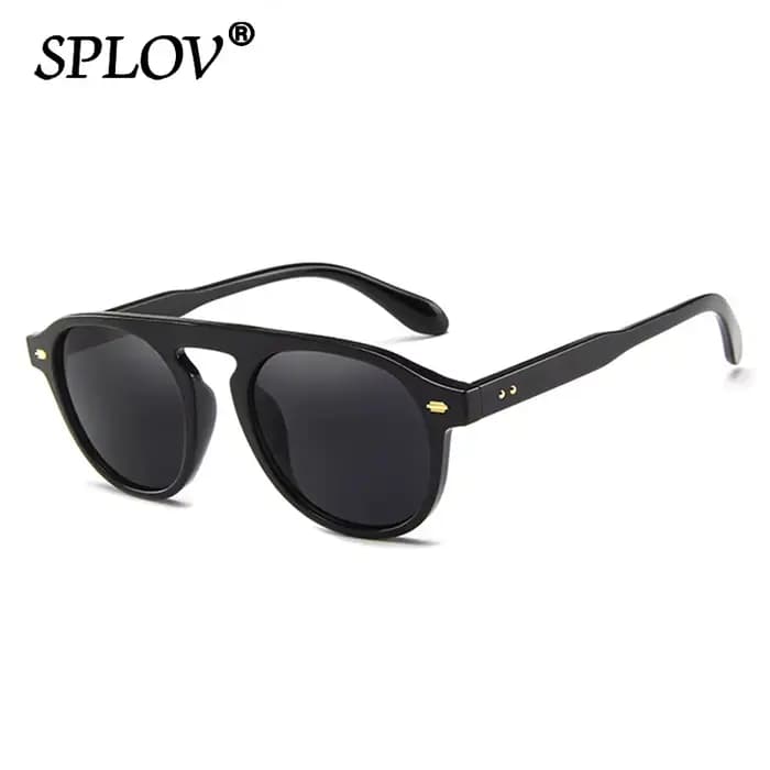 Lunettes De soleil rétro pour hommes et femmes, Vintage, élégantes, marque De styliste, mode, rivets