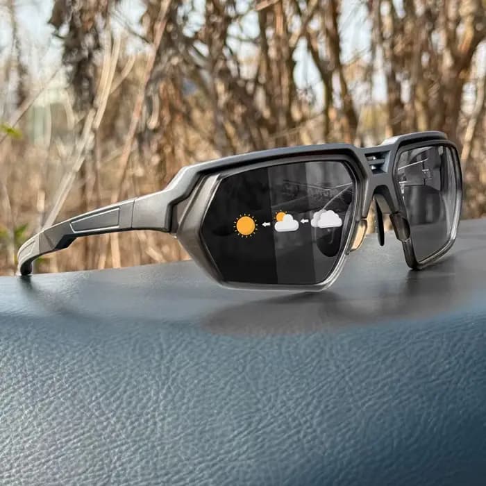 Lunettes de soleil polarisées UV400 pour la pêche et le cyclisme, lunettes de soleil anti-reflets av