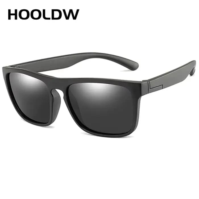 Holdw – lunettes de soleil polarisées carrées pour enfants, à la mode, pour filles et garçons, UV400
