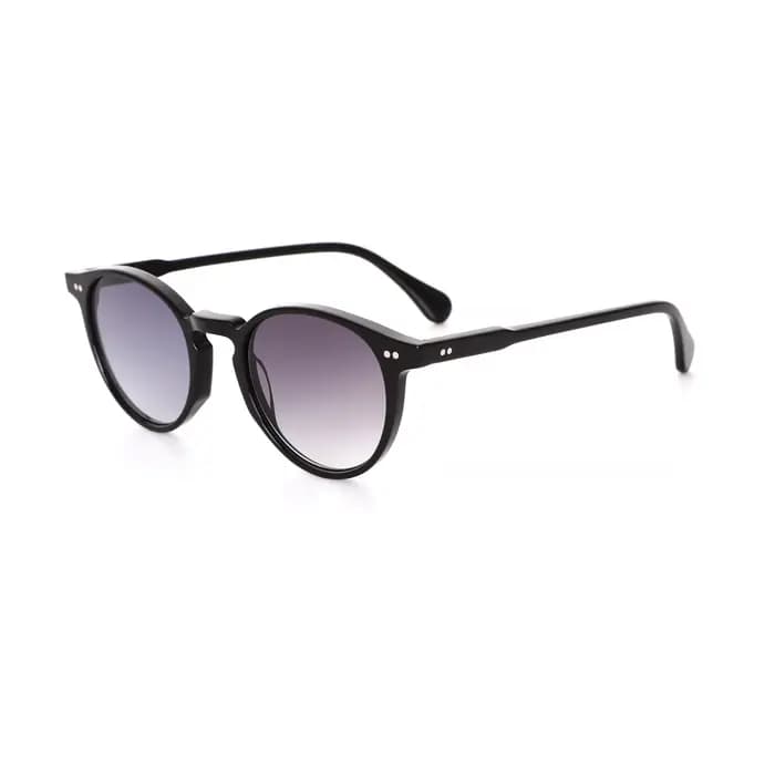LumoGaze Lunettes de soleil vintage pour femmes, design rivet, lunettes de soleil en acétate pour ho