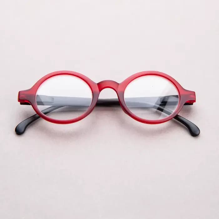 Lunettes de lecture rondes Vintage pour hommes, monture de lunettes, lentille transparente, lecteur