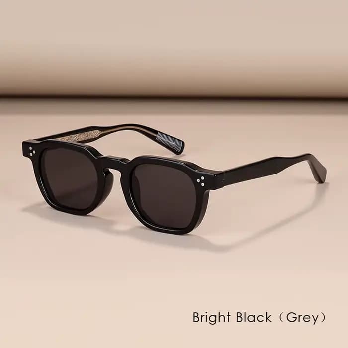 Classiques Rivets Style rétro lunettes de soleil pour femmes TR90 cadre polygone lunettes de soleil