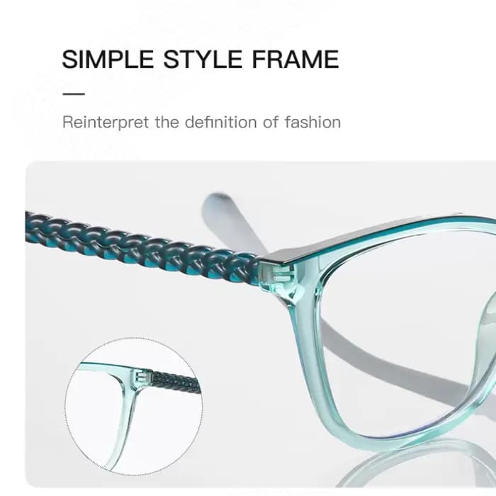 VKYEE charnière à ressort myopie hypermétropie Prescription pour femmes lunettes de lecture CR39 Ant
