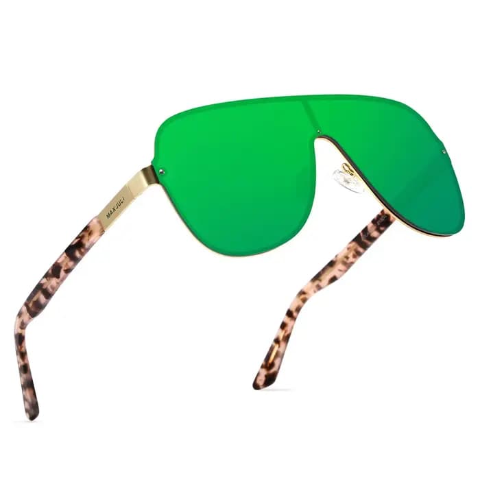MAXJULI – lunettes de soleil polarisées pour hommes et femmes, avec grosse tête, Protection UV400, i