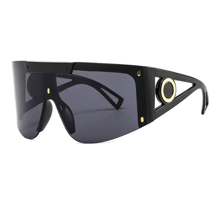 Masque pour hommes lunettes de soleil pour femmes mode une pièce lunettes de soleil carrées hommes s