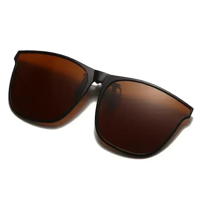 Lunettes de soleil polarisées à Clip pour hommes, photochromiques, pour conducteur de voiture, Visio
