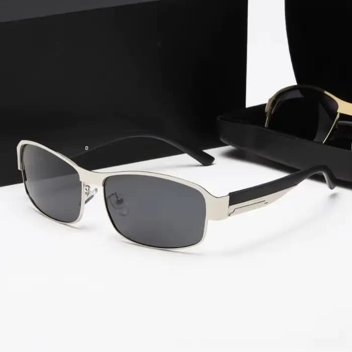 Lunettes de soleil photochromiques polarisées pour hommes, lunettes de conduite, style UV400, lentil