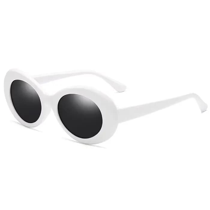 Clout Goghidden-Lunettes de soleil ovales pour hommes et femmes, style vintage rétro, protection UV4