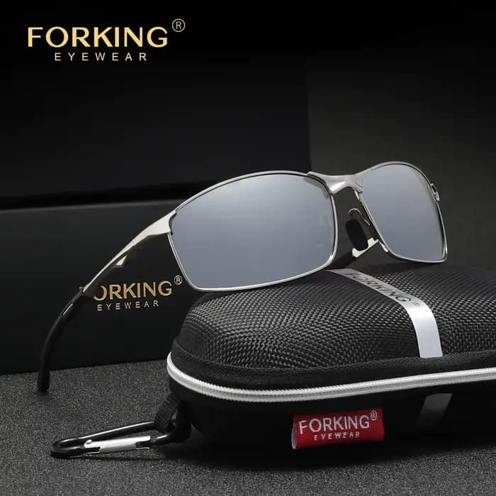 Lunettes de soleil polarisées pour hommes conduite UV400 haute qualité femmes lunettes Rectangle lun