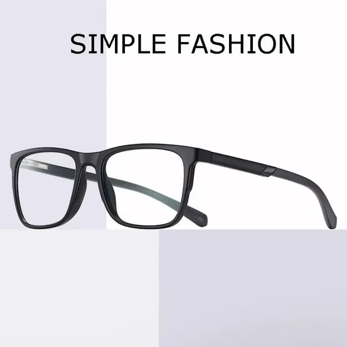 Lunettes rectangulaires à jante complète avec charnières à ressort, monture de lunettes TR-90, lunet