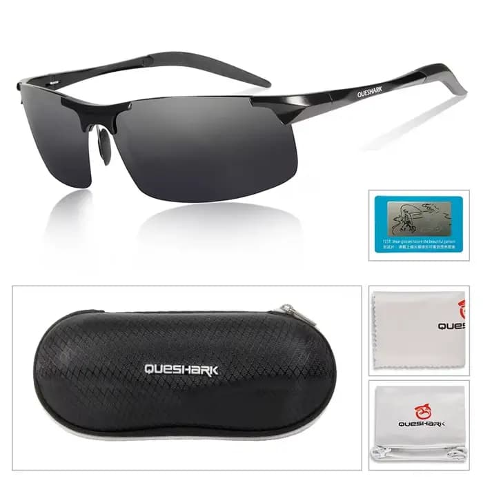 ESHARK-Lunettes de pêche polarisées HD pour hommes et femmes, revêtement de conduite ultraléger, lun