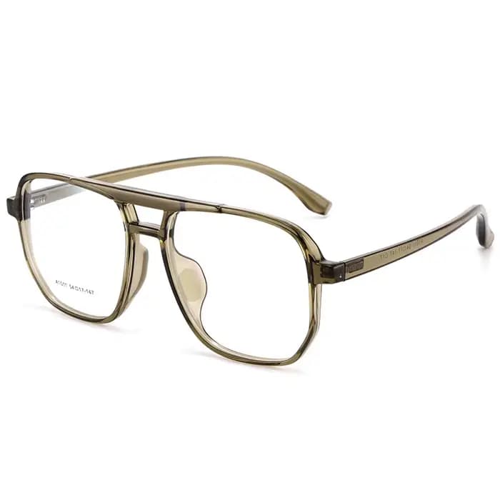 MOMOJA rétro mode polygone pilote Ultra léger TR90 lunettes optique lunettes de Prescription cadre h
