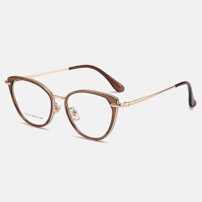 KANSEPT luxe mode oeil de chat noir femmes lunettes optique-lunetterie Anti bleu lentilles cadre