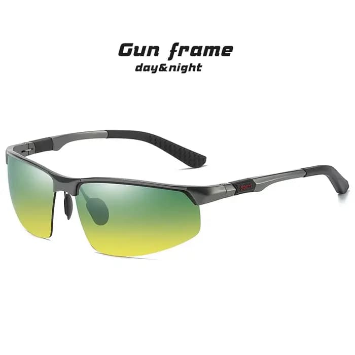 CoolPandas marque Design lunettes de soleil polarisées hommes carré en aluminium magnésium lunettes