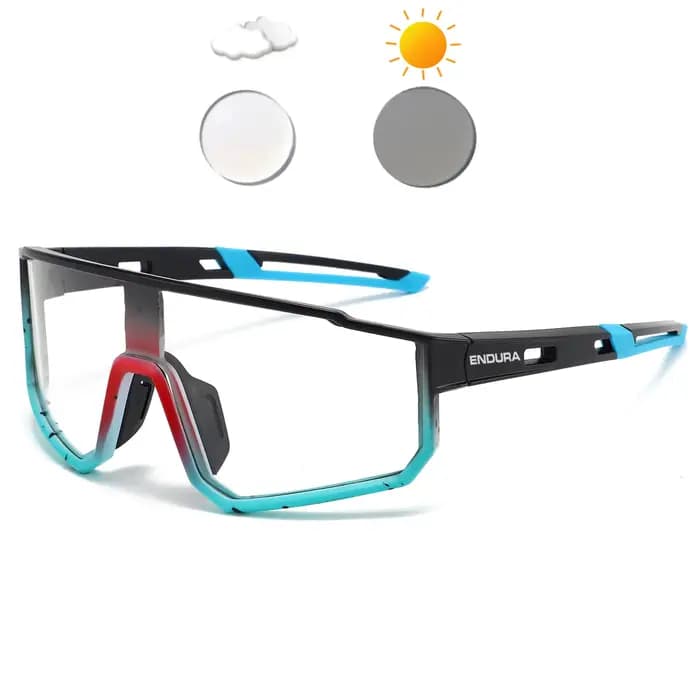 Lunettes de soleil photochromiques VTT pour hommes et femmes, idéales pour le vélo, la pêche, la cou