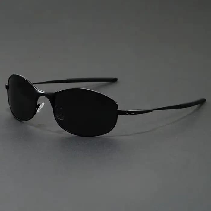 Lunettes de soleil polarisées pour hommes, Protection UV400, monture métallique Ultra légère, pour l
