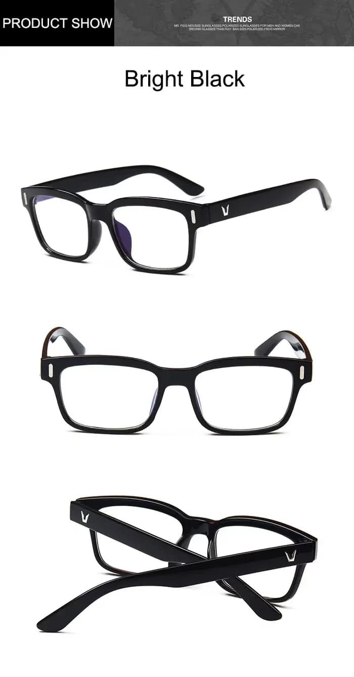 Lunettes d'ordinateur transparentes pour femmes, lunettes transparentes, fausses lunettes optiques,
