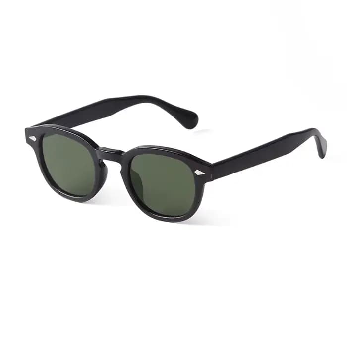 Lunettes de soleil rondes vintage effet écaille de tortue pour femmes et hommes, design de marque 20