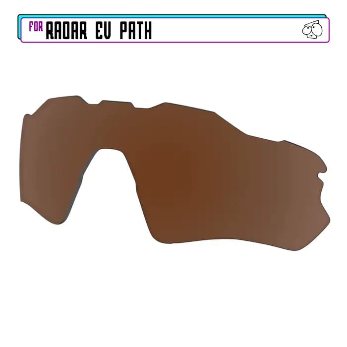 EZReplace – verres polarisés de remplacement pour lunettes de soleil Oakley Radar EV Path OO9208, 38