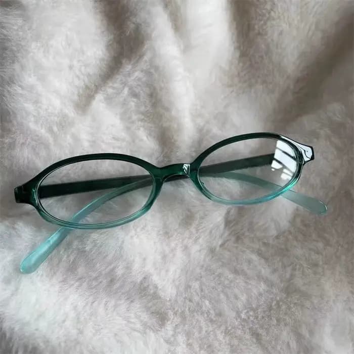 Monture de lunettes pour femmes, joli INS, sans maquillage, petites, mignonnes, décoratives, pour or