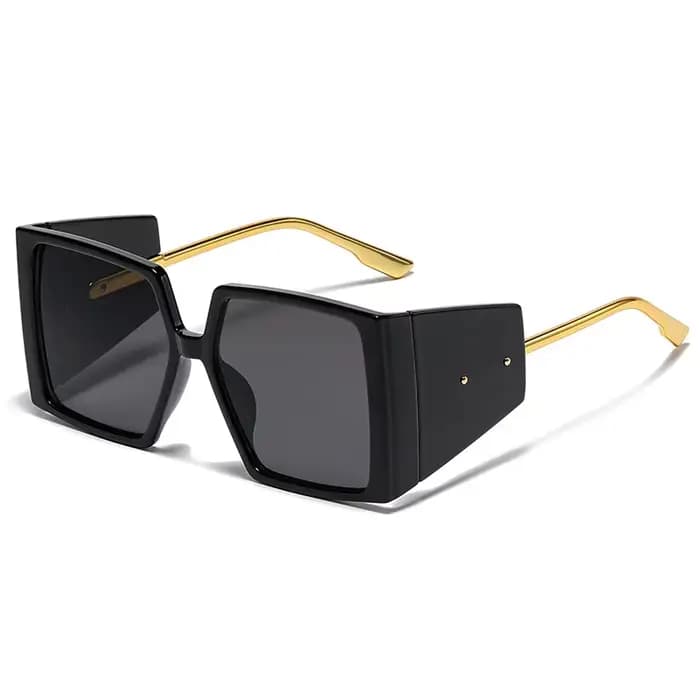 OEC CPO – lunettes De Soleil Vintage Punk carrées pour femmes, surdimensionnées, De marque, Steampun
