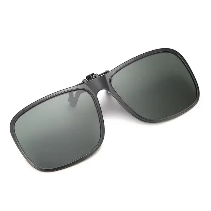 Lunettes de soleil polarisées à Clip rabattable pour la conduite, lentille photochromique Anti-éblou