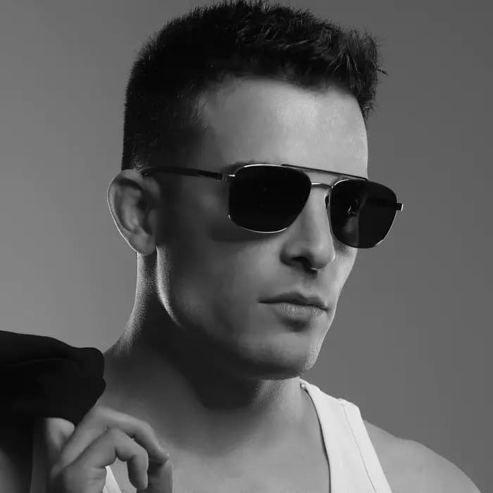 ZENOTTIC 2026 Lunettes de soleil polarisées en bois pour hommes, protection UV, pour activités de pl